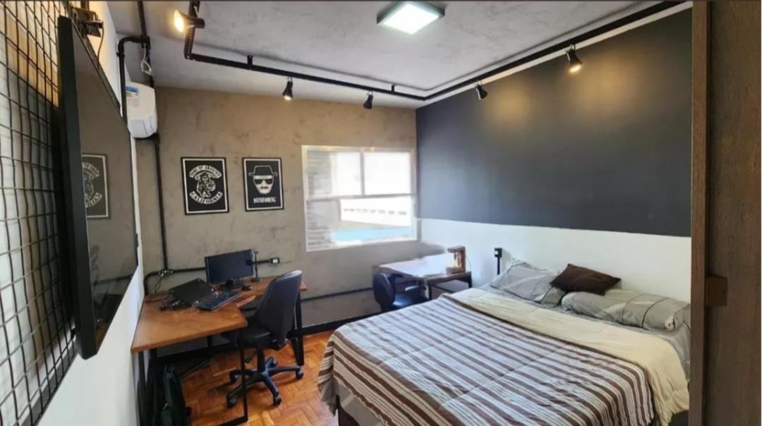Apartamento Na Quadra Da Praia Santos (Sao Paulo) Exterior foto
