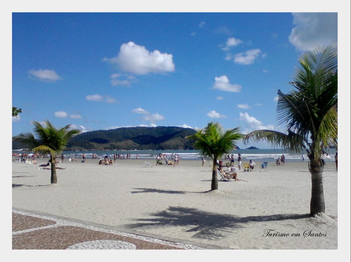 Apartamento Na Quadra Da Praia Santos (Sao Paulo) Exterior foto